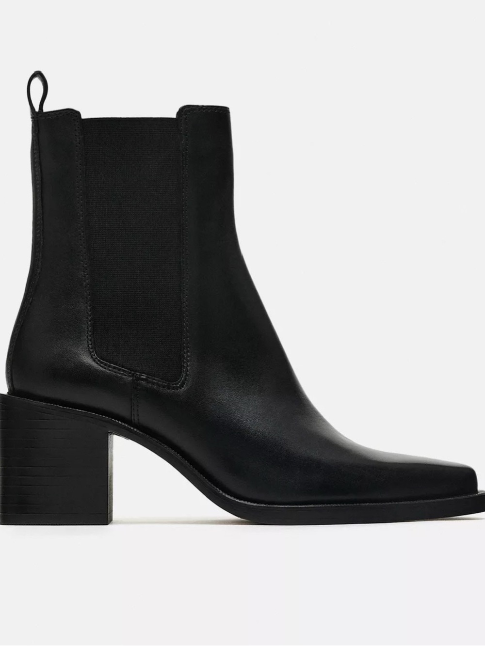 Zara Leather Boots size 7.5